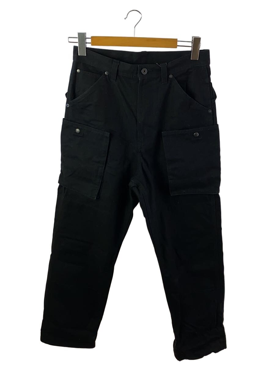 【中古】snow peak◆TAKIBI Denim Pants/M/綿織物/BLK/無地/PA-22金102//【メンズウェア】