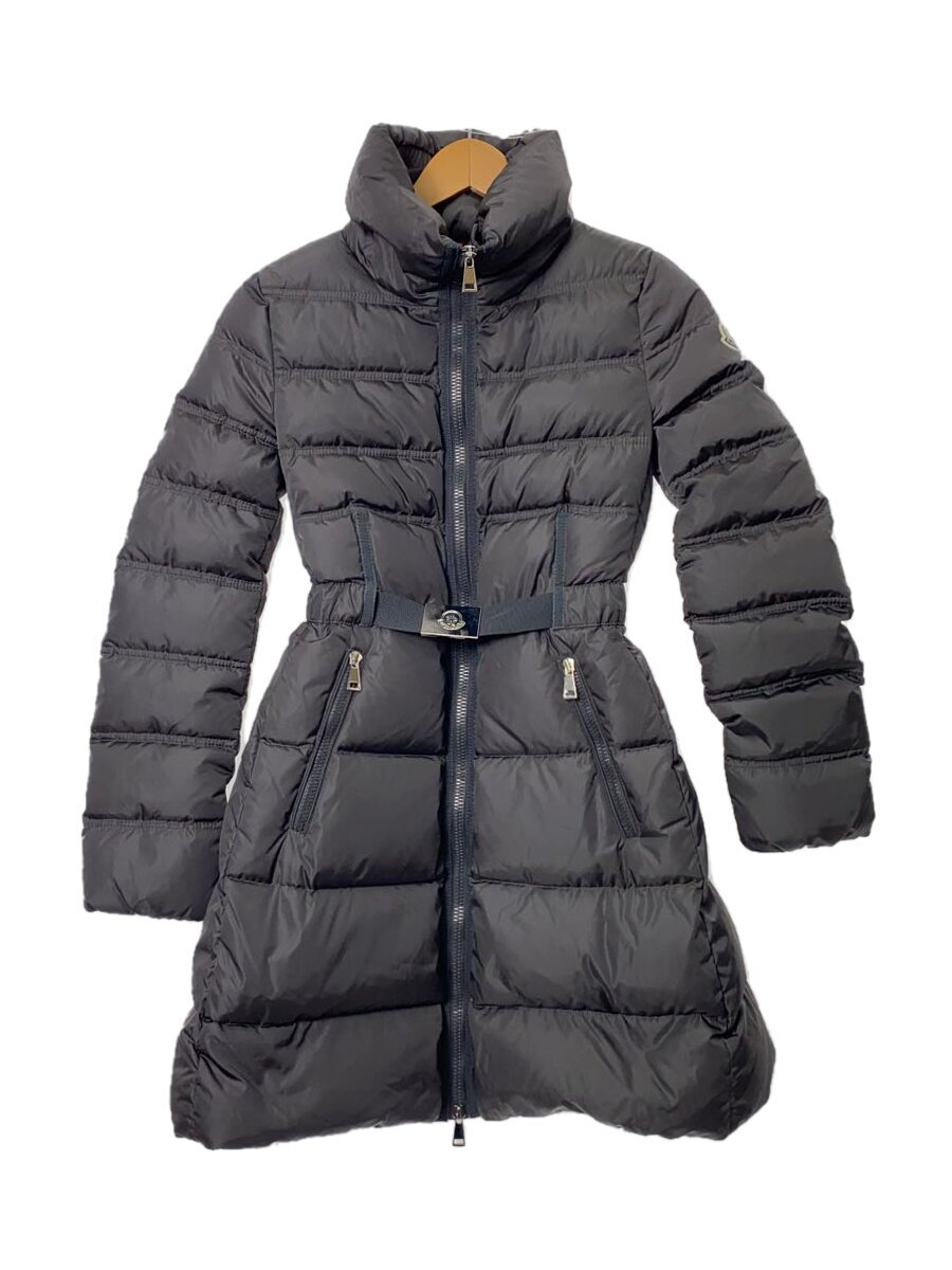 【中古】MONCLER◆ロングダウンジャケット/--/ナイロン/GRY/無地/D20934934105 54155【レディースウェア】｜2ｎｄ STREET 店