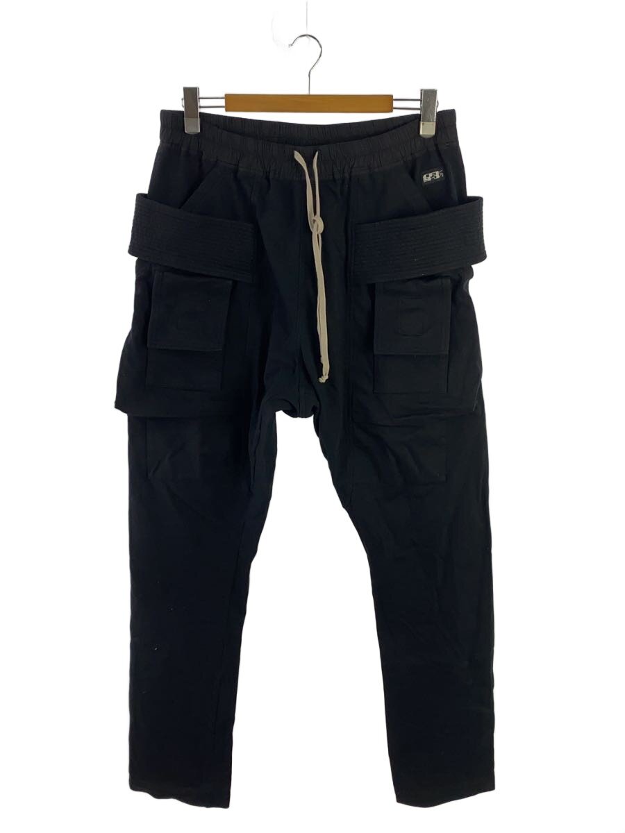 【中古】RICK OWENS DRKSHDW◆ボトム/--/コットン/BLK/無地【メンズウェア】｜2ｎｄ STREET 店