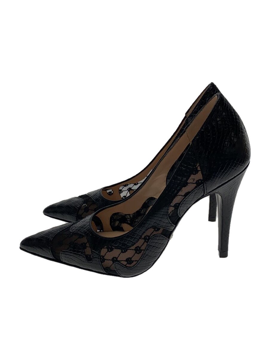 【中古】GUCCI◆パンプス/35.5/BLK【シューズ】