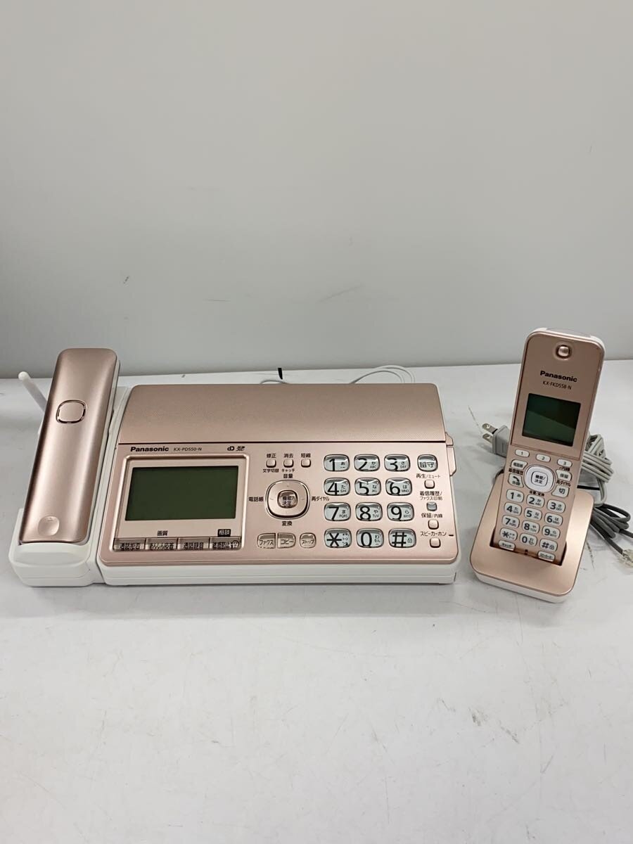 【中古】Panasonic◆FAX電話 おたっくす 子機付き KX-PD550DL-N【家電・ビジュアル・オーディオ】