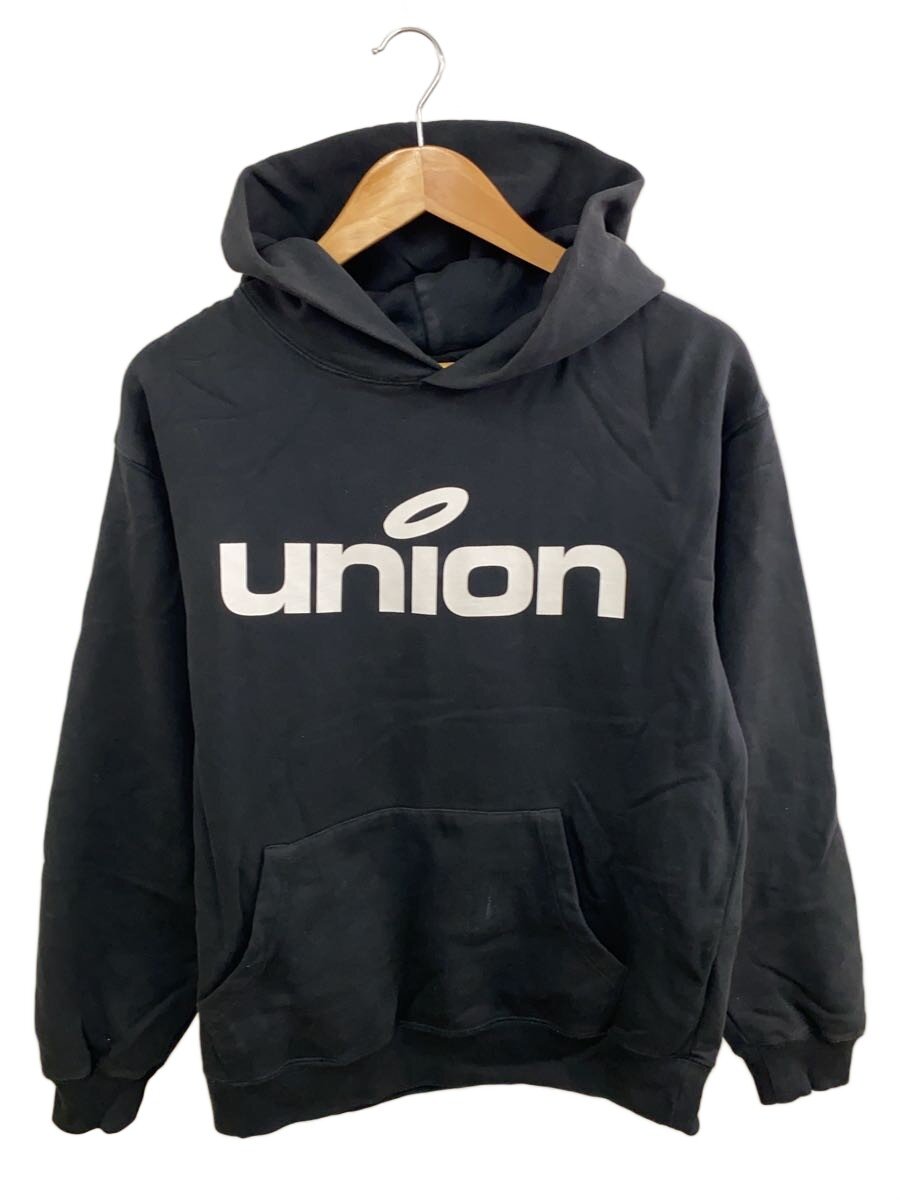 【中古】UNION◆パーカー/1/綿織物/BLK【メンズウェア】
