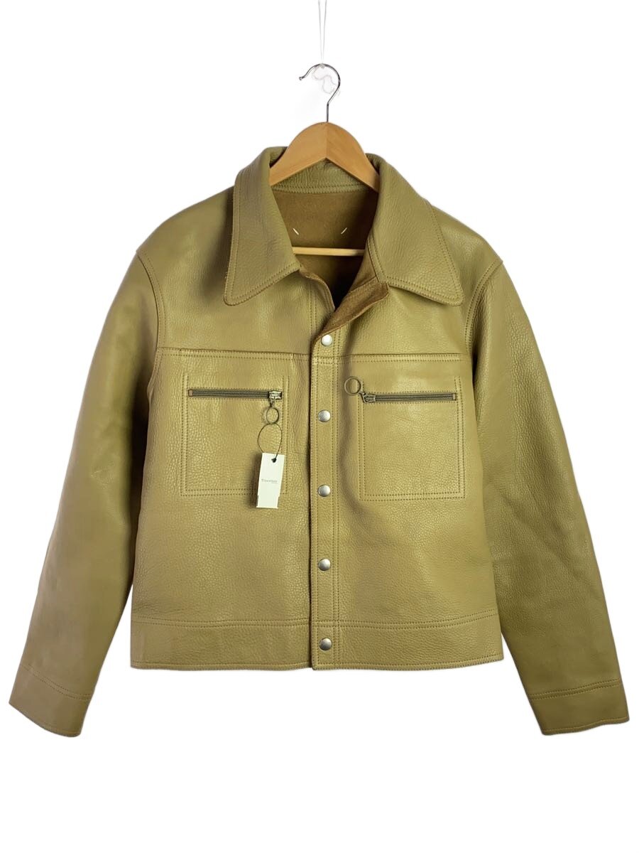 【中古】Maison Margiela◆Reversible Suede Jacket/レザージャケット/52/牛革/BEG/S30AM0526//【メンズウェア】|2nd STREET 店