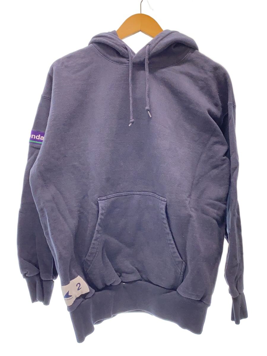 【中古】DESCENDANT◆パーカー/2/綿織物/BLK【メンズウェア】