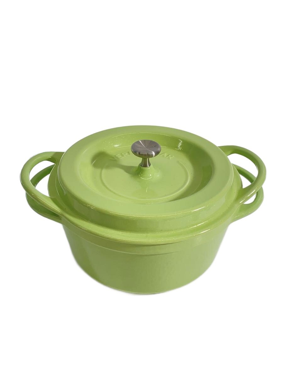 【中古】Vermicular◆鍋/サイズ:18cm/容量:1.75L/GRN【キッチン用品】