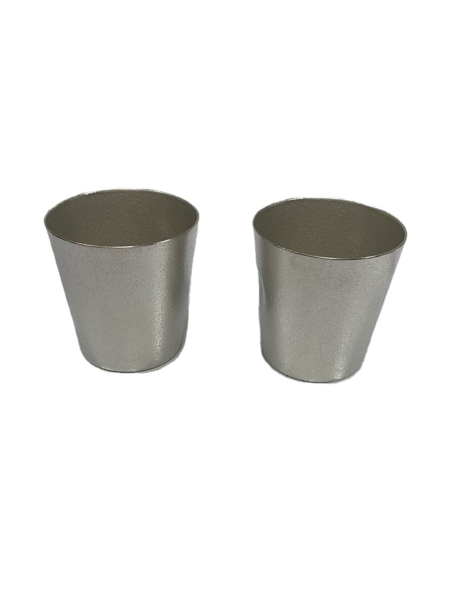 【中古】能作◆グラス/2点セット/SLV【キッチン用品】