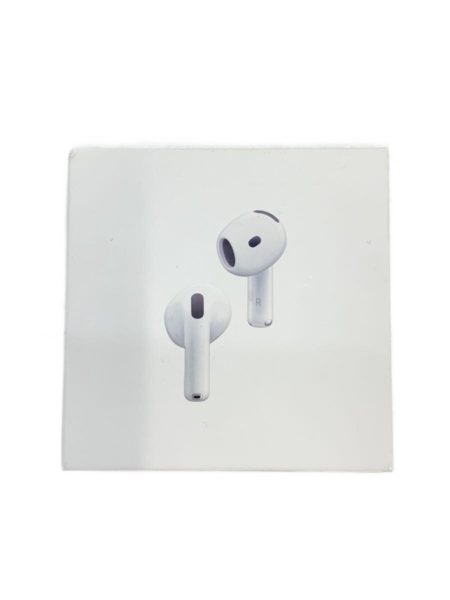 【中古】Apple◆イヤ電話機 AirPods 4 アクティブノイズキャンセリング積み上げる青写真 MXP93J/A【家電・視覚性・オーディオ】