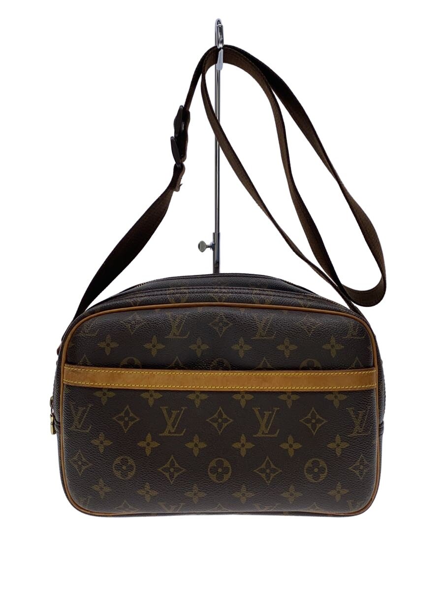 【中古】LOUIS VUITTON◆リポーターPM_モノグラム・キャンバス/PVC/BRW【バッグ】|2nd STREET 店