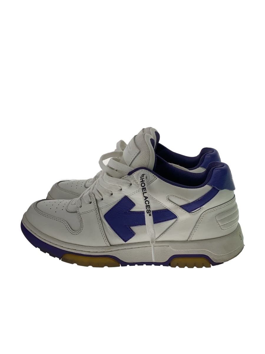 【中古】OFF-WHITE◆out of office white purple/42/WHT/OMIA189F20LEA0010135【シューズ】