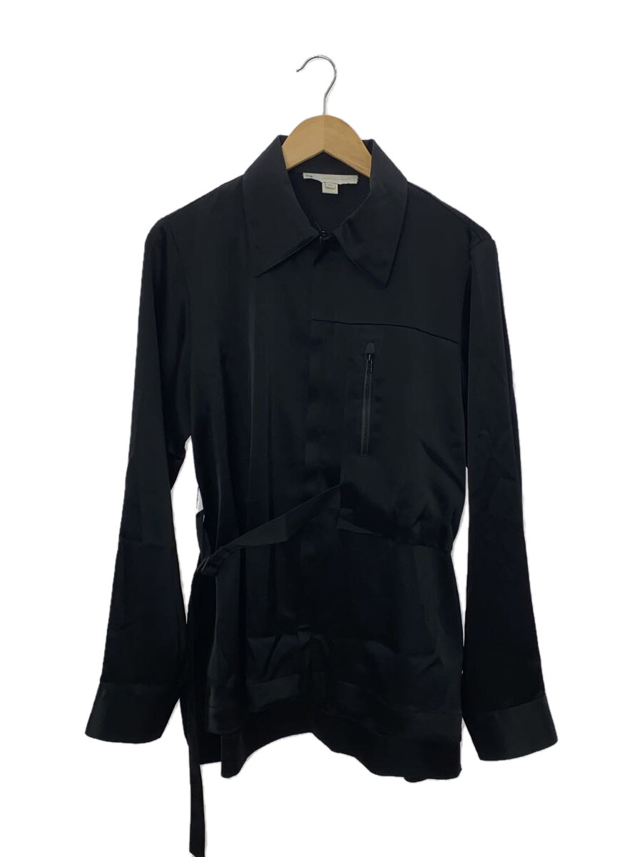 【中古】Y-3◆20AW/W CH3 TECH SILK SHIRT/長袖プルオーバー/M/--/BLK/キーパー4836//【レディースお召しもの】
