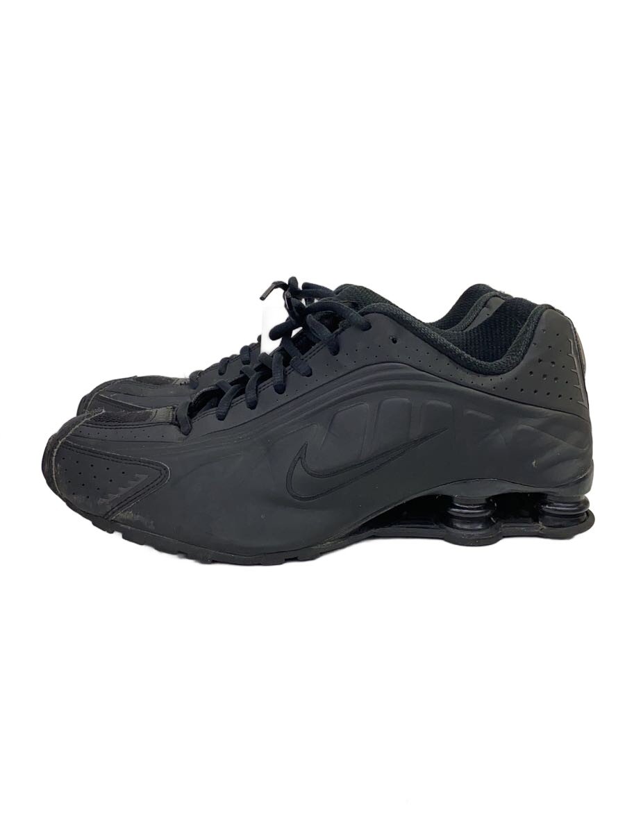 【中古】NIKE◆SHOX R4_ショックス R4/29珊/BLK【シューズ】