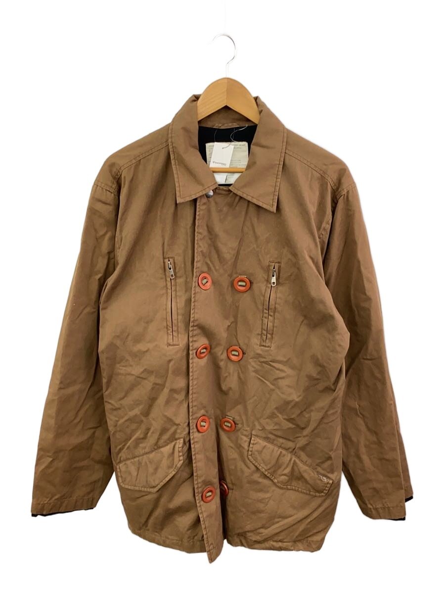 【中古】STUSSY◆DOUBLE BREST JACKET/ジャケット/XL/コットン/BRW【メンズウェア】|2nd STREET 店