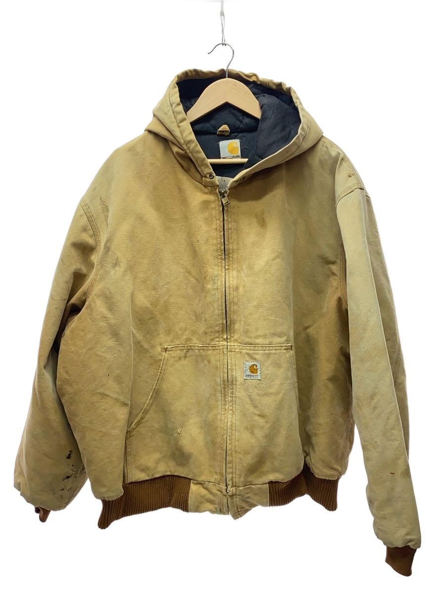 【中古】Carhartt◆上衣/XXL/--/BRW/無地【メンズウェア】
