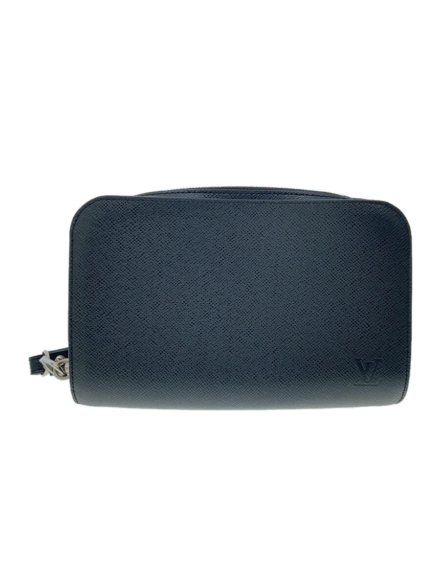 【中古】LOUIS VUITTON◆二番め御徒面子/--/BLK/無地【御徒面子】