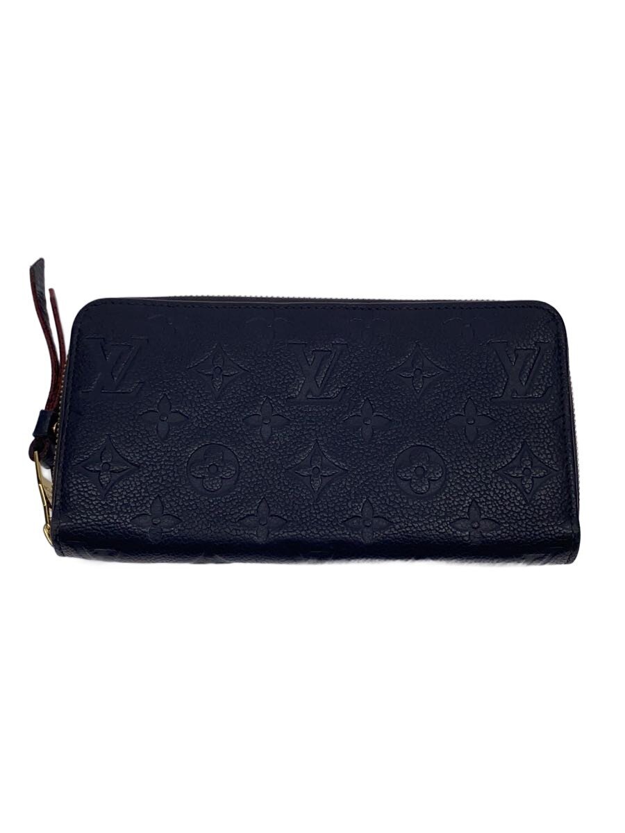 【中古】LOUIS VUITTON◆ジッピー・ウォレット_モノグラム・アン工業プラント/牛皮/NVY/総柄/メンズ【服飾雑貨他】