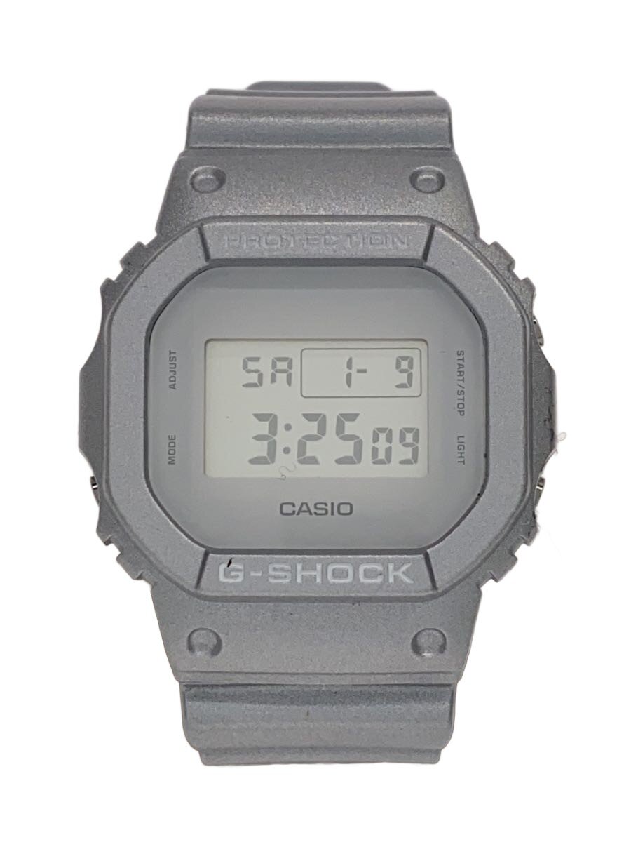 【中古】CASIO◆石英ウオッチ・G-SHOCK/デジタル/SLV//【服飾雑貨他】
