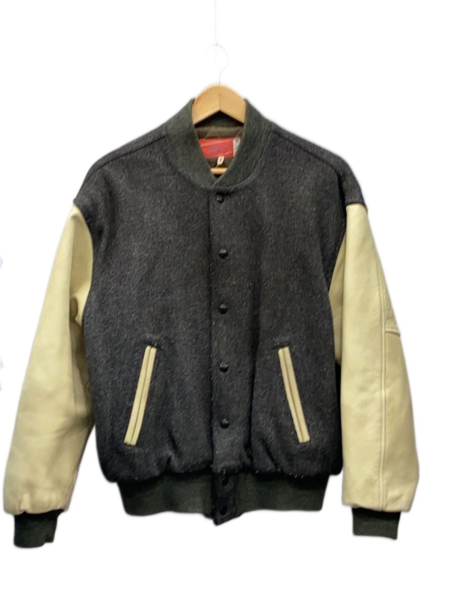 【中古】HOLLYWOOD RANCH MARKET◆スタジャン/穴あき/レザー汚れ/状態考慮/3/--/GRY【メンズウェア】｜2ｎｄ STREET 店 11,660円