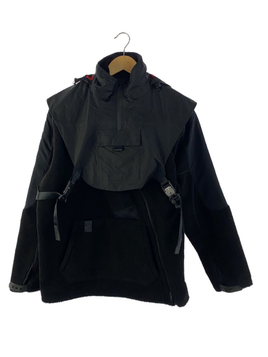 【中古】NIKE◆xMMW/外殻パーカー/M/ポリエステル/BLK/HO190309EAG【メンズウェア】