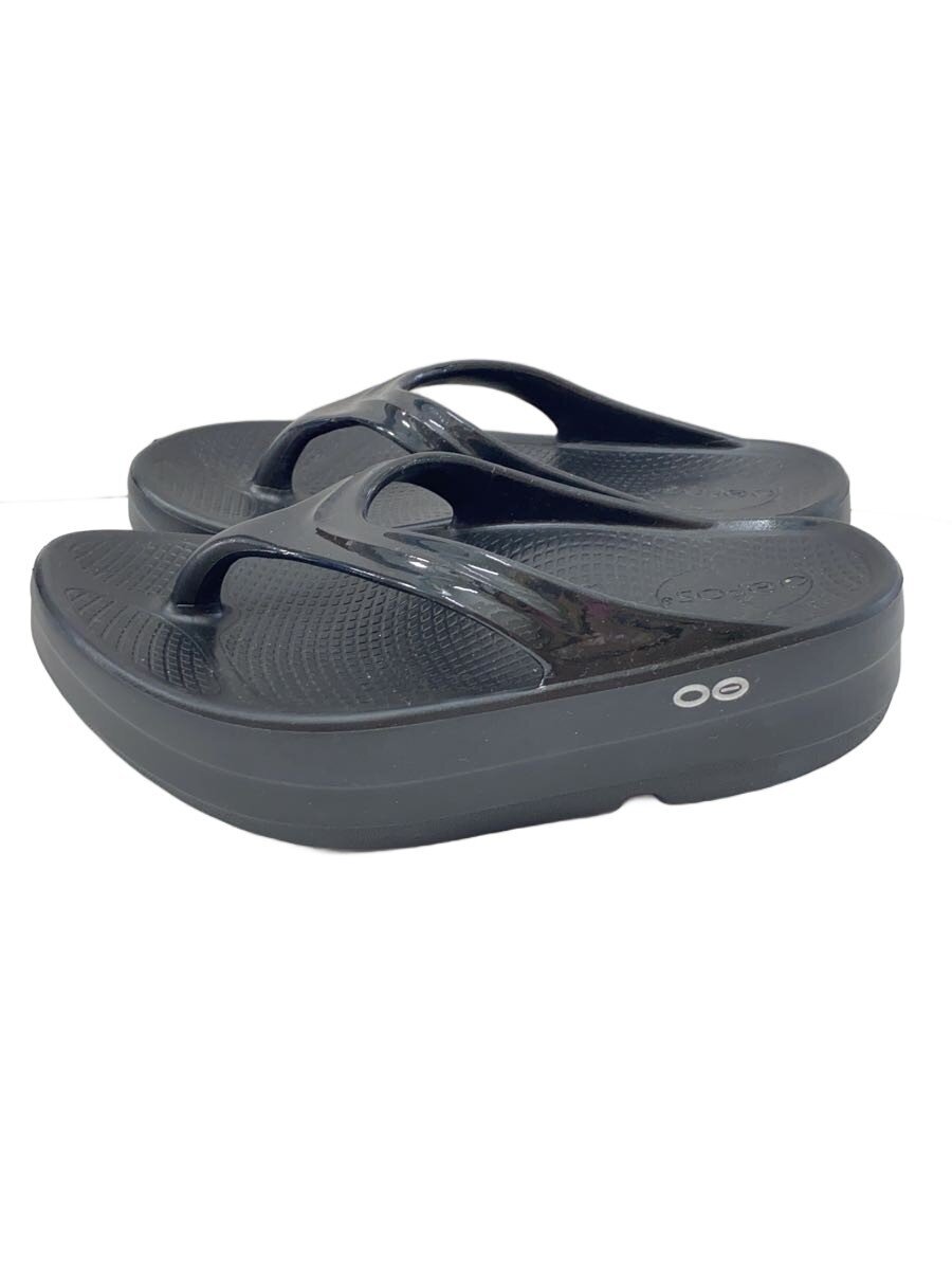 【中古】OOFOS◆OOmega/リカバリーサンダル/37/BLK【シューズ】