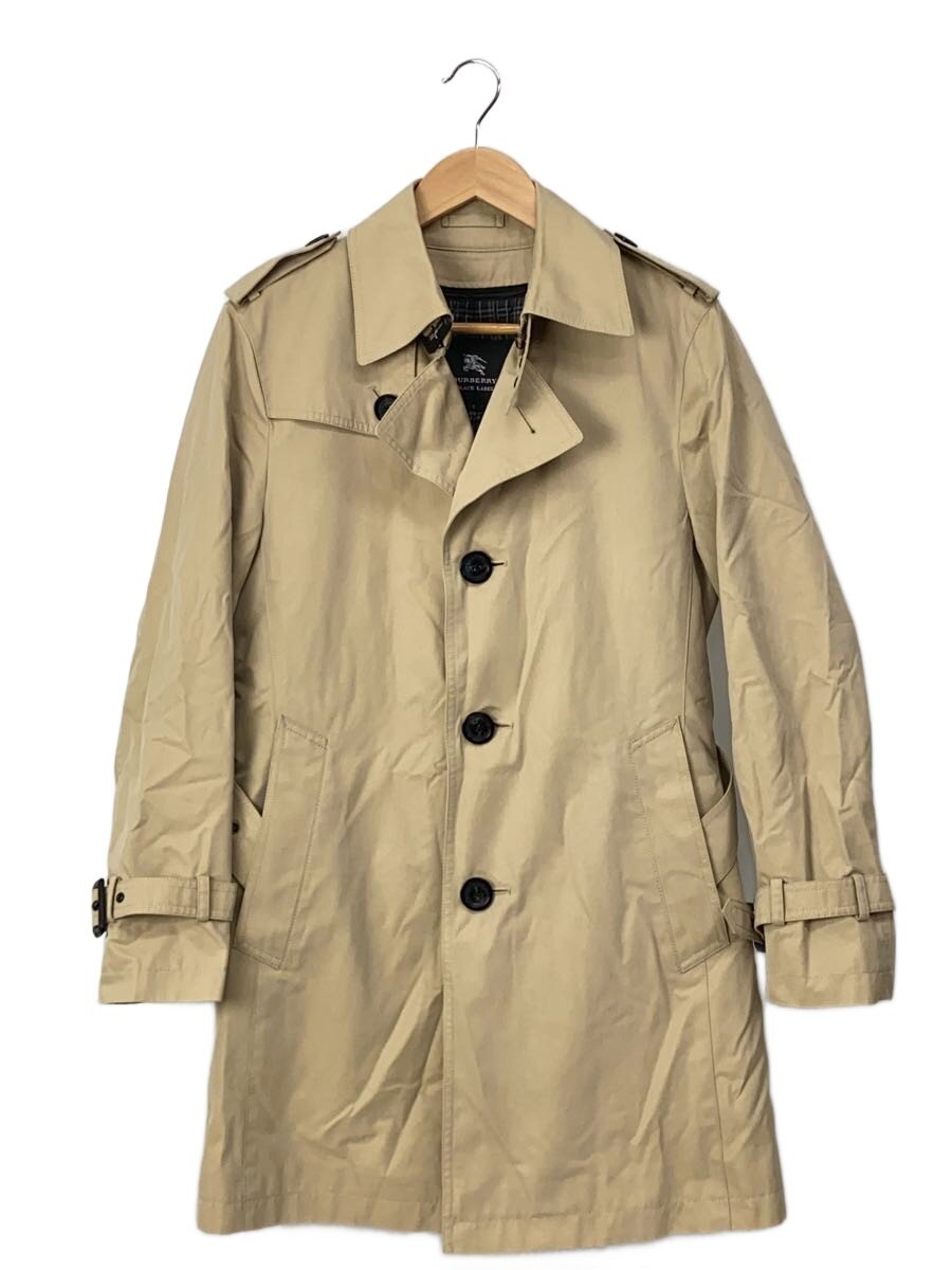 【中古】BURBERRY BLACK LABEL◆トレンチコート/S/コットン/BEG/無地/d1a15-201-42【メンズウェア】｜2ｎｄ STREET 店