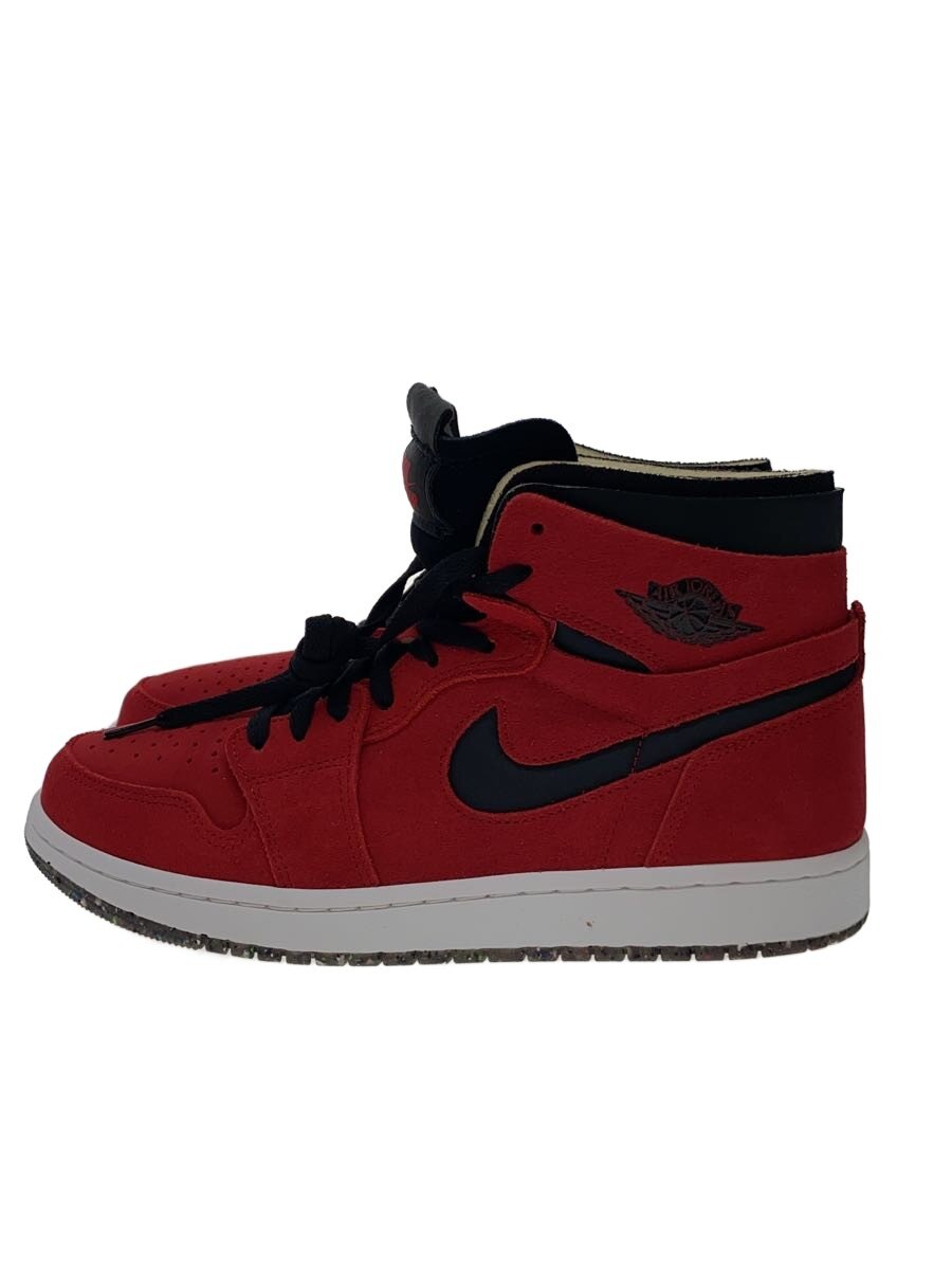 【中古】NIKE◆AIR JORDAN 1 ZOOM AIR CMFT/27糎/RED//【シューズ】