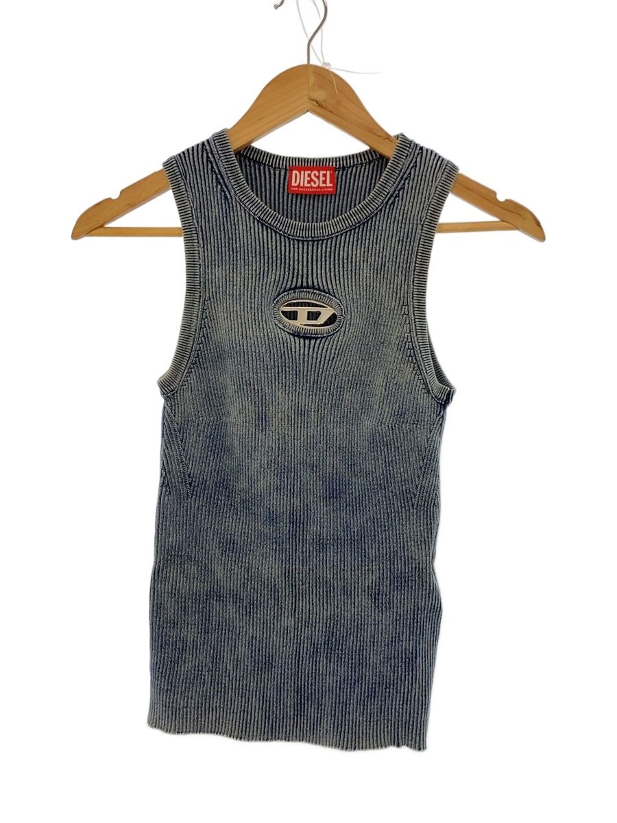 【中古】DIESEL◆M-ANCHOR-A-SL/貯蔵タンクいの一番/A14817/伸ばすこと/オーバルD/青碧/XS【レディース御召しもの】