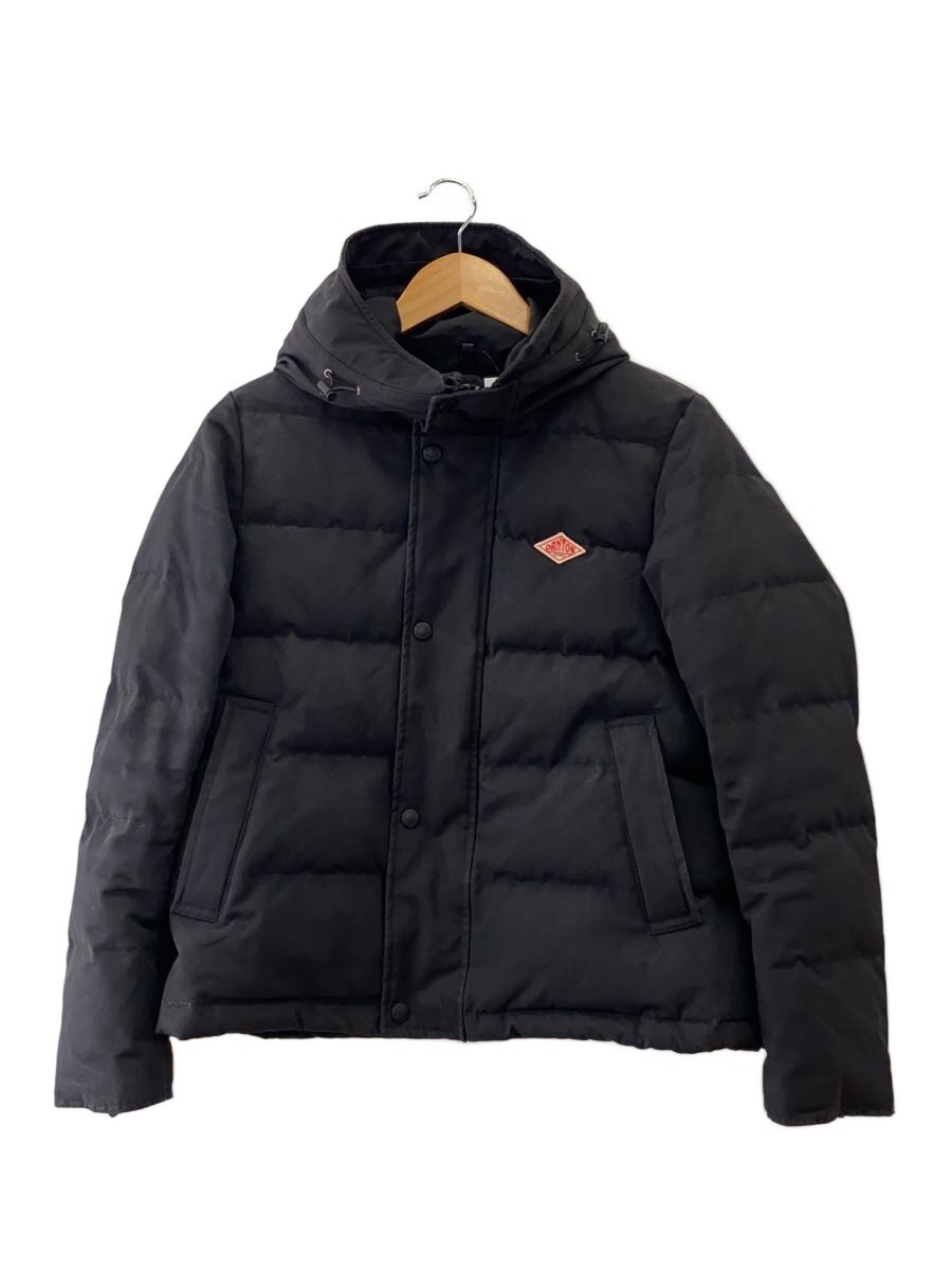 【中古】DANTON◆落ち込む上衣/36/ポリエステル/BLK/無地/20a-fa-001//【レディース御召しもの】