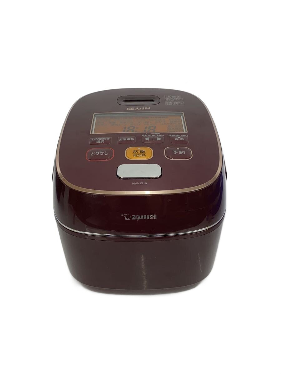 【中古】ZOJIRUSHI◆炊飯器 極め炊き NW-JS10-VD [ボルドー]//【家電・ビジュアル・オーディオ】｜2ｎｄ STREET 店