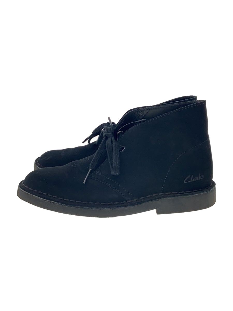 【中古】Clarks◆ブーツ/UK4/BLK【シューズ】