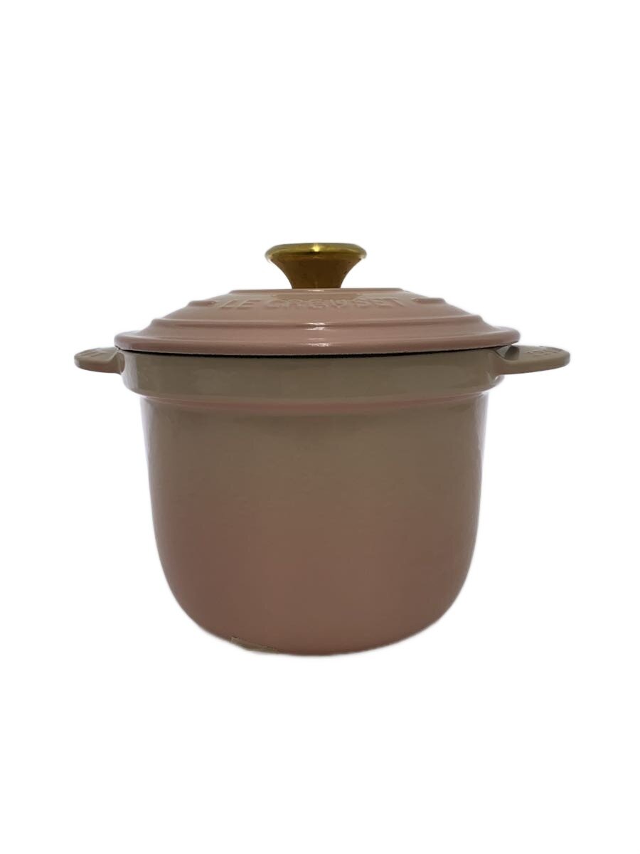 【中古】LE CREUSET◆鍋/大きさ:18珊/PNK//【勝手もと装置】