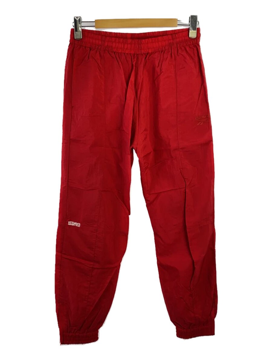 【中古】VETEMENTS◆下つ方/L/ポリエステル/RED/MSS17RE9【メンズウェア】