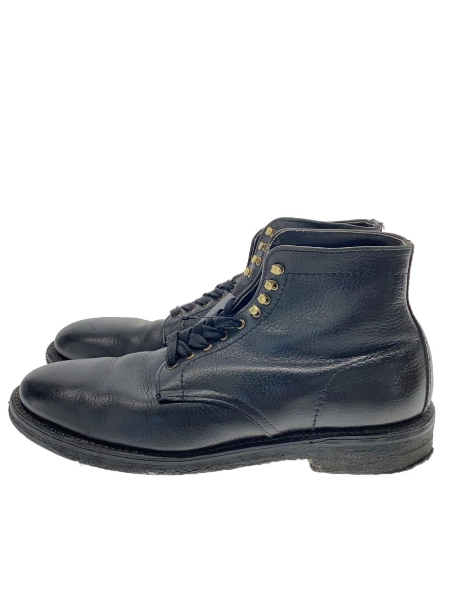 【中古】Alden◆レースアップブーツ/--/ブラック/黒/レザー/46044【シューズ】｜2ｎｄ STREET 店