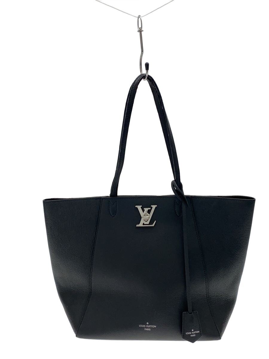 【中古】LOUIS VUITTON◆ロックミー・カバ/牛皮/BLK【御徒面子】