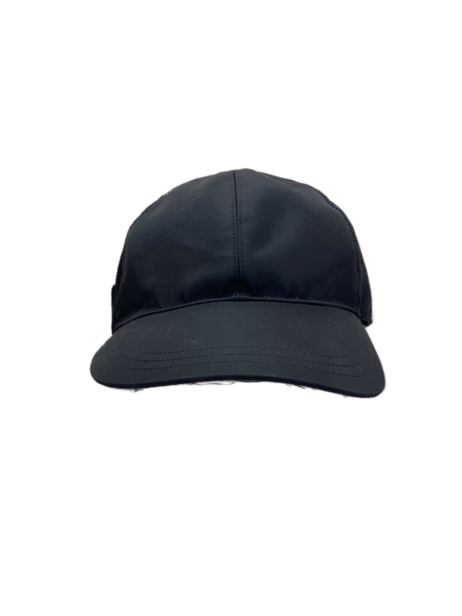 【中古】PRADA◆汚れ有/RE-NYLON/ロゴタイプ一皿/旗がしら/M/BLK/メンズ/1HC274//【服飾雑貨他】
