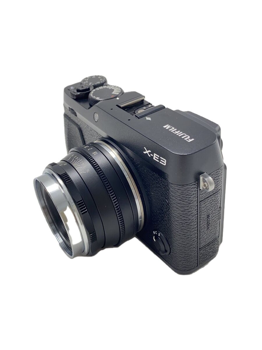 【中古】FUJIFILM◆デジタル一眼写真機 FUJIFILM X-E3 水晶体一揃いの道具 [黒いこと]//【写真機】