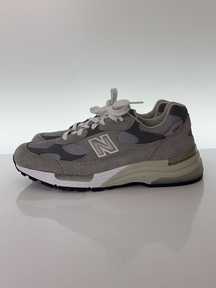 【中古】NEW BALANCE◆M992/薄墨色/Made インチ USA/27.5糎/GRY【シューズ】