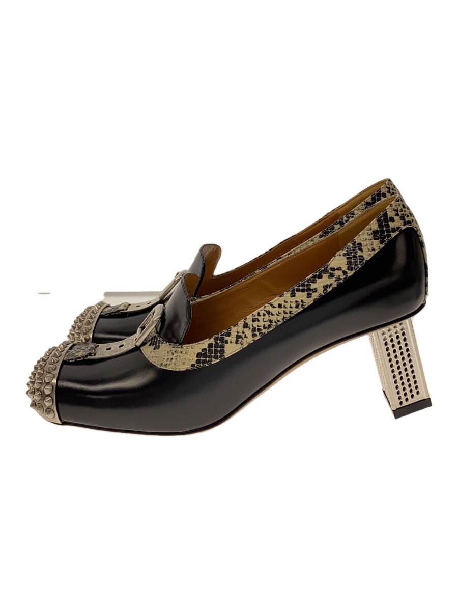 【中古】GUCCI◆パンプス/37/BLK【シューズ】