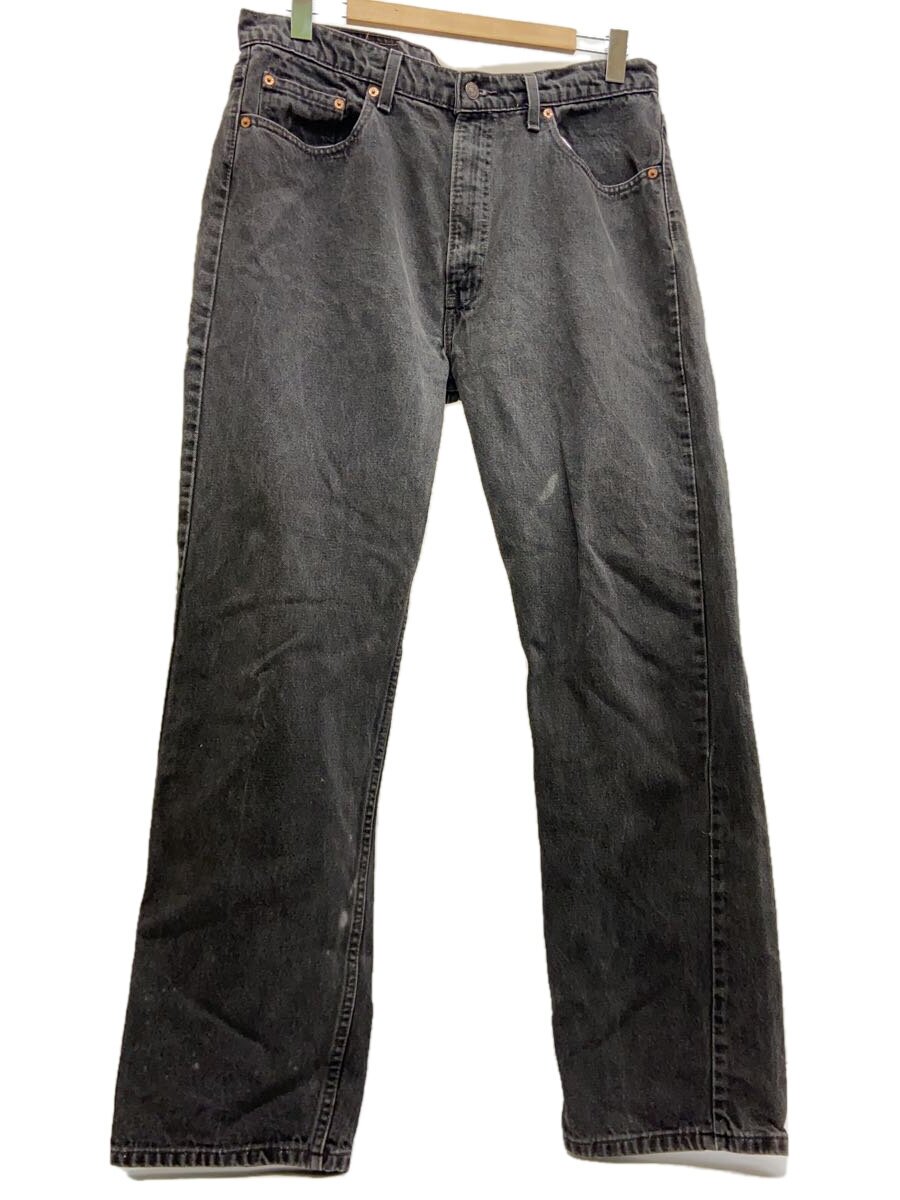 【中古】Levi’s◆90s/名取り草裏525/先染め/USA製/引っ切り無いズボン下/38/黒いことジーンズ/BLK【メンズウェア】