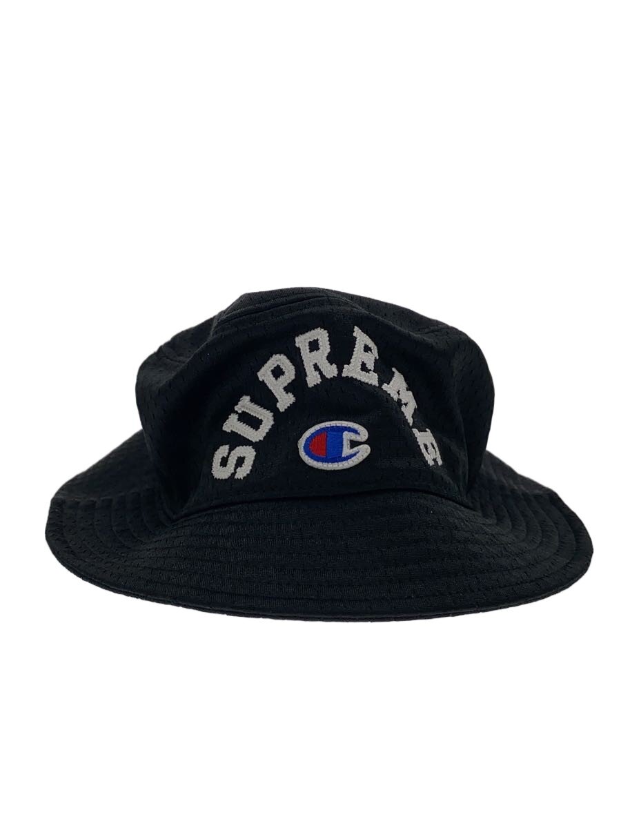 【中古】Supreme◆24SS/Mesh Crusher HAT/かぶり笠/--/ポリエステル/BLK/メンズ【服飾雑貨他】