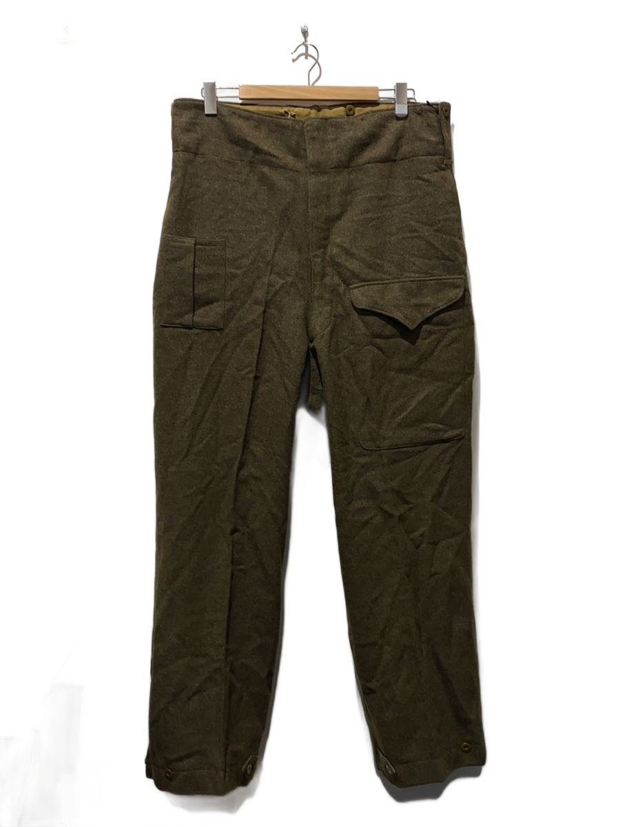 【中古】CANADIAN MILITARY◆40s/バトルドレスウールトラウザー//38/ウール/KHK【メンズウェア】|2nd STREET 店
