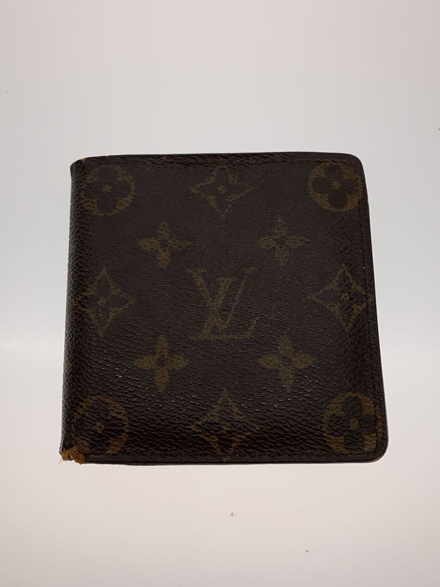 【中古】LOUIS VUITTON◆ポルト・フォイユ・マルコ_モノグラム・キャンバス_BRW/PVC/BRW/レディース【服飾雑貨他】｜2ｎｄ STREET 店