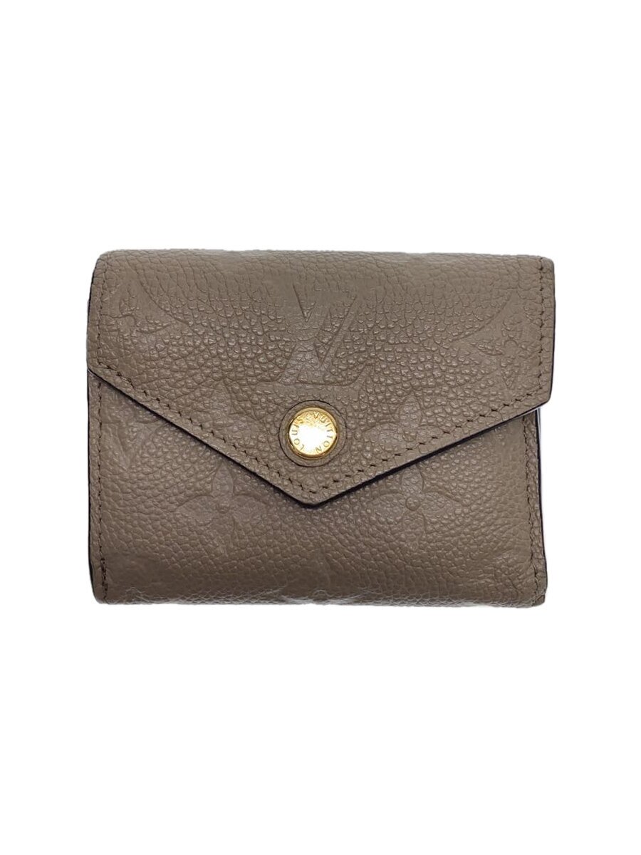 【中古】LOUIS VUITTON◆ポルト・フォイユ・ゾエ_モノグラム・アンプラント_GRY/レザー/レディース【服飾雑貨他】 29,370円