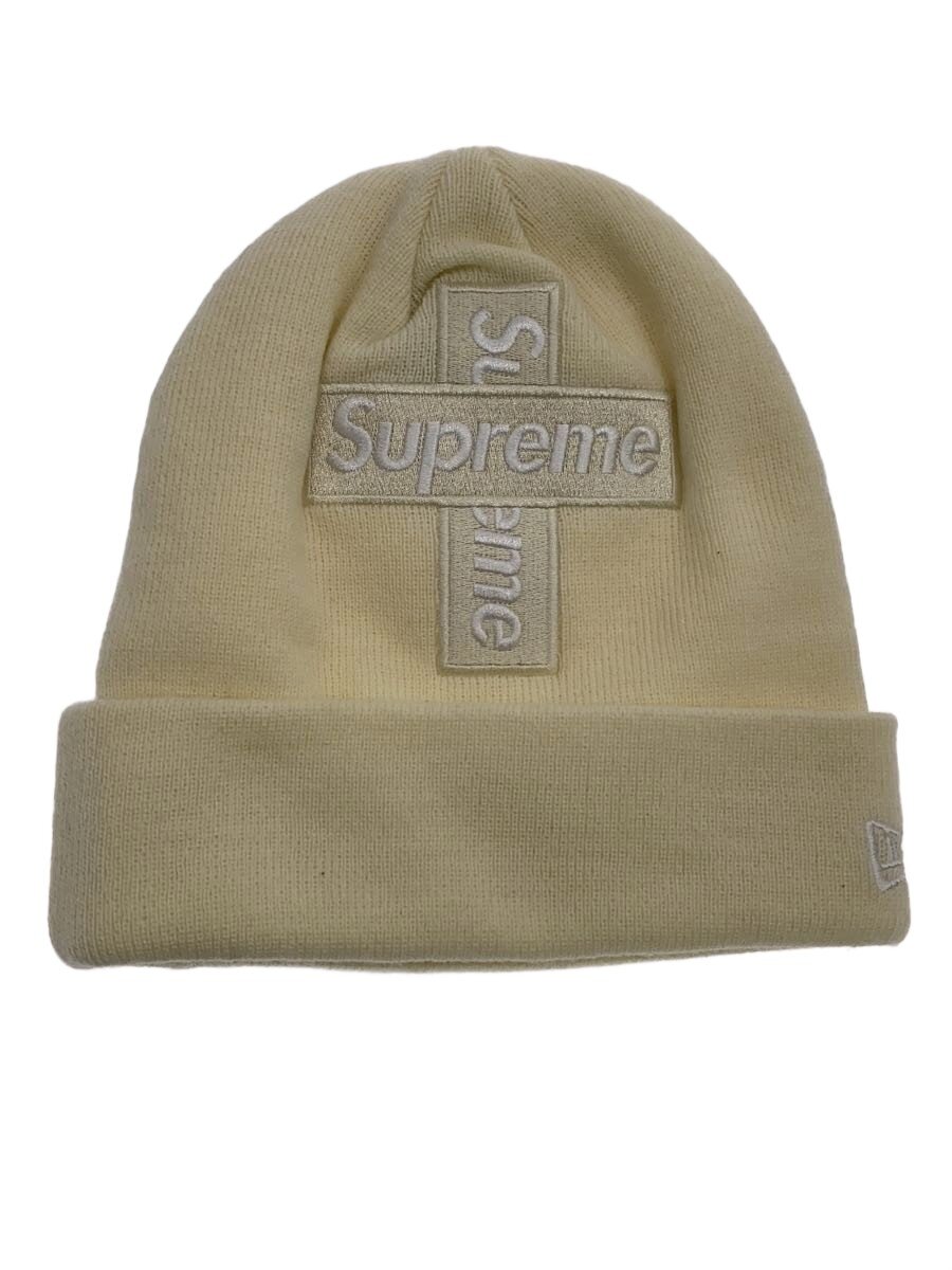 【中古】Supreme◆編み物旗がしら/FREE/アクリル樹脂/WHT/メンズ//【服飾雑貨他】