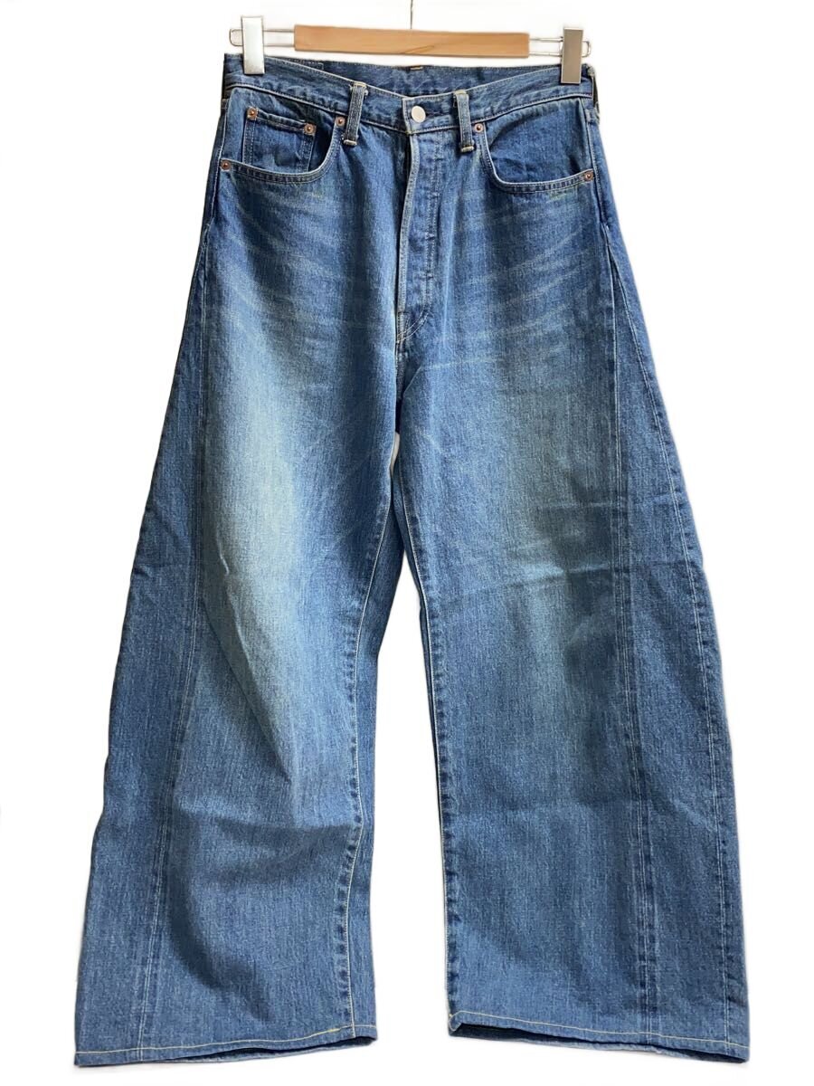 【中古】stein◆DEFORMATION WIDE DENIM JEANS/ボトム/S/コットン/BLU/ST.1233//【メンズウェア】｜2ｎｄ STREET 店