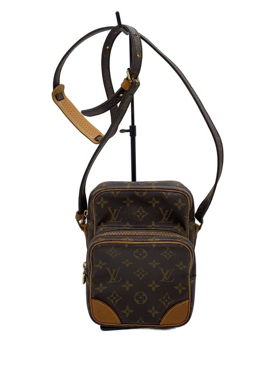 【中古】LOUIS VUITTON◆アマゾン_モノグラム・キャンバス_BRW/PVC/BRW//【バッグ】|2nd STREET 店