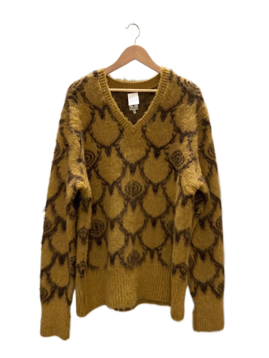 【中古】South2 West8(S2W8)◆L/モヘア/YLW/総柄/LQ807LOOSE FITVNECKSWEATER【メンズウェア】｜2ｎｄ STREET 店