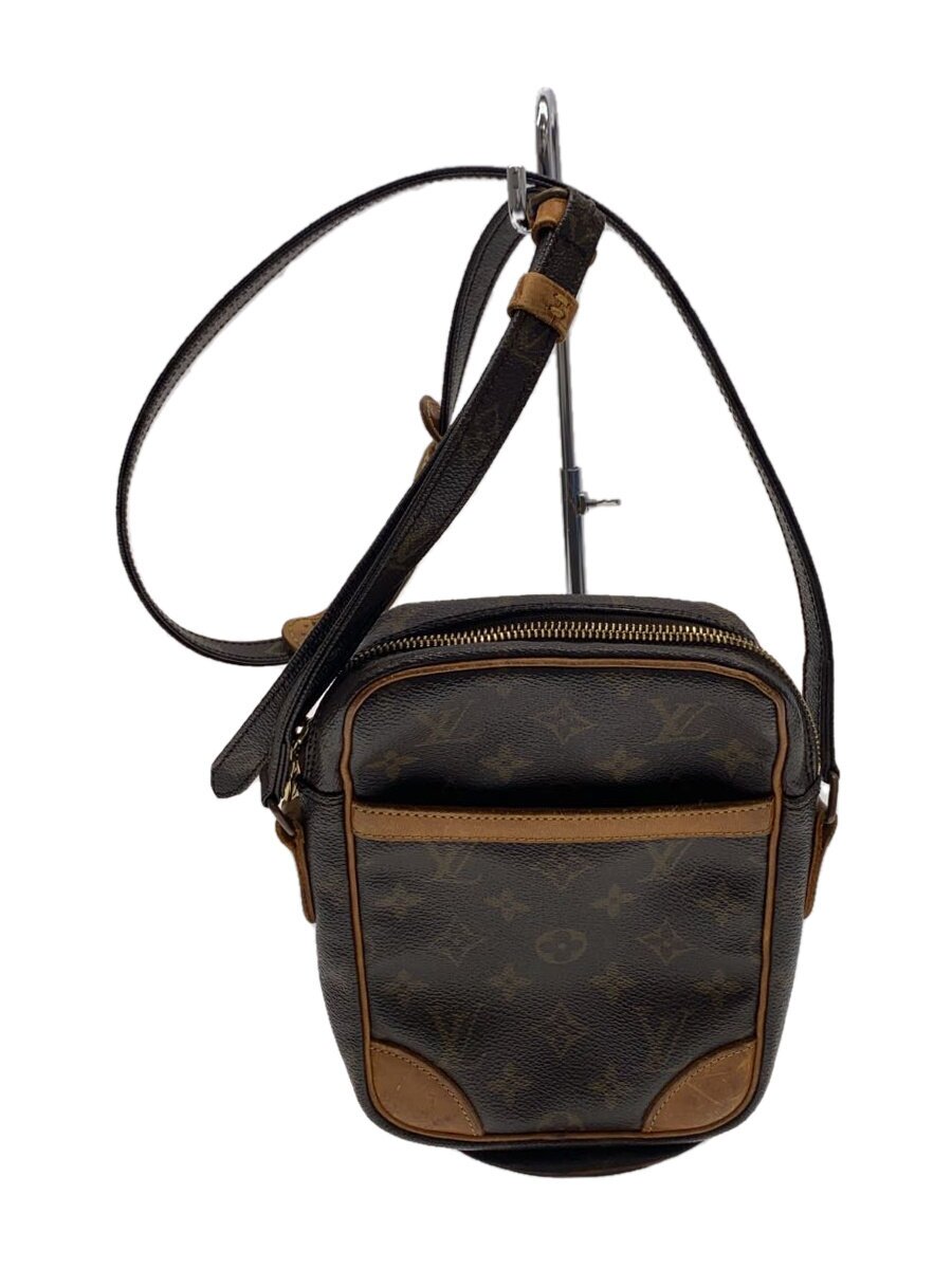 【中古】LOUIS VUITTON◆2)ダヌーブ_モノグラム・帆布_BRW/PVC/BRW/総柄【御徒面子】