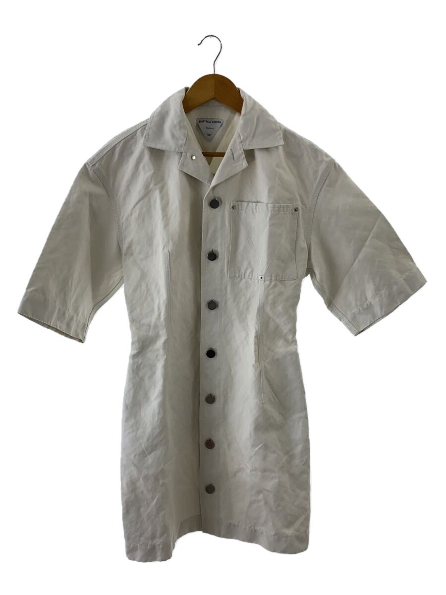 【中古】BOTTEGA VENETA◆上衣/34/綿織物/WHT/C-EPBV-2022-141//【レディース御召しもの】