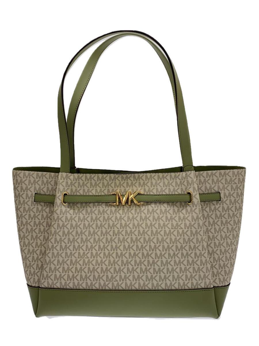 【中古】MICHAEL KORS◆ハンドバッグ/--/GRN/総柄/35s3g6rt3b【バッグ】｜2ｎｄ STREET 店