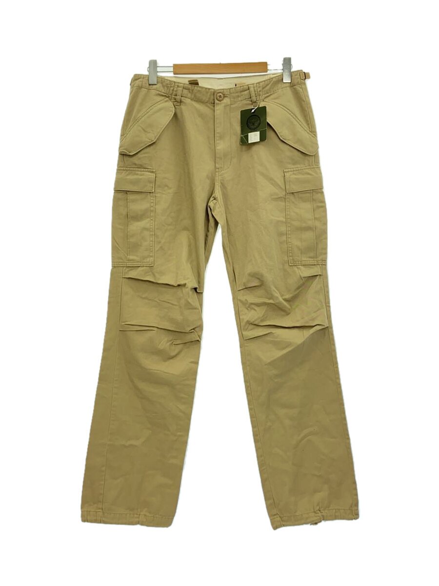 【中古】US.ARMY◆M-65 FIELD PANTS/カーゴパンツ/L/綿織物/BEG/8415-782-2951【メンズウェア】